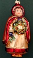 Victorian Child with Wreath